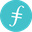 logo kryptowaluty Filecoin